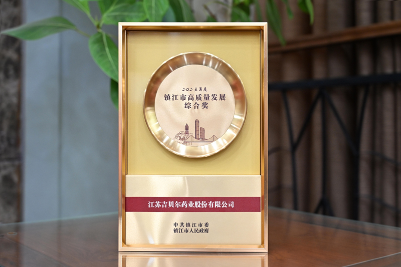 【喜讯！必赢bwin线路检测中心荣获2025年度“镇江市高质量发展综合奖”】的配图